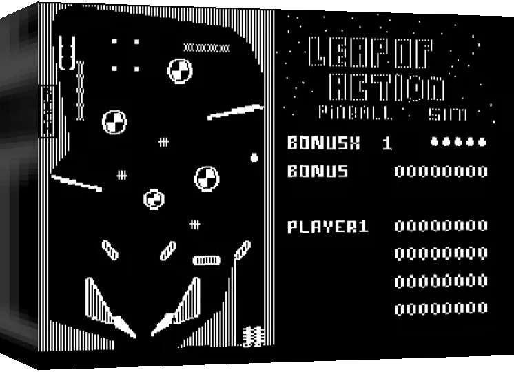 Leap of Action Pinball Sim — box-3D (WOR)
