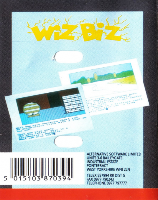 Wiz-biz — box-2D-back (EU)