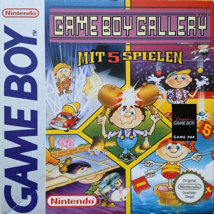 Game Boy Gallery - 5 Games In One — box-2D (DE)