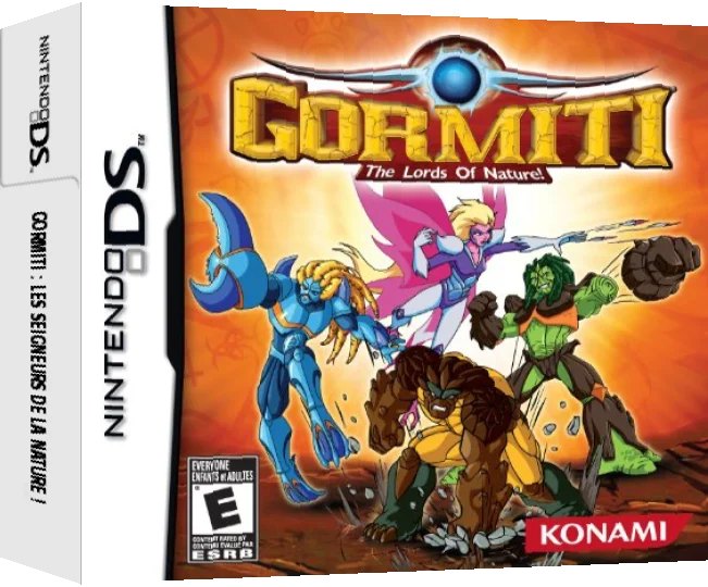 Gormiti - The Lords of Nature! — box-3D (US)