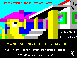 Manic Miner - Jet Set Willy - Manic Miner-Jet Set Willy - Rooms 20-39 — sstitle (WOR)