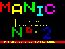Manic Miner No. 2 — sstitle (WOR)