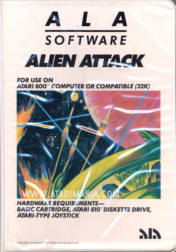 Alien Attack box art