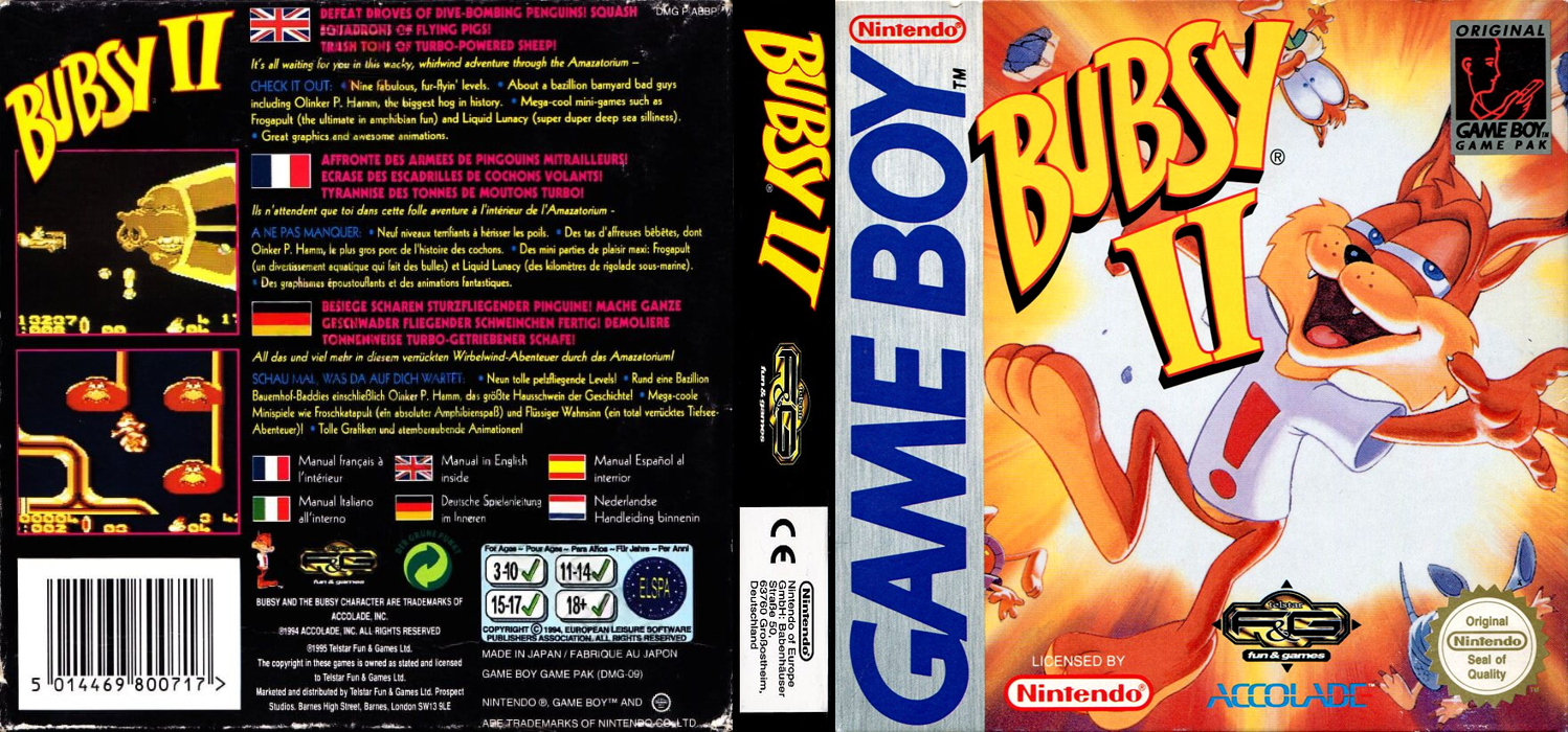 Bubsy 2 — box-texture (EU)