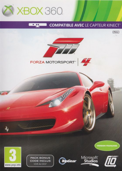 Forza Motorsport 4 — box-2D (FR)