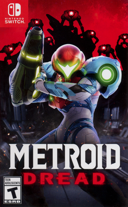 Metroid Dread box art