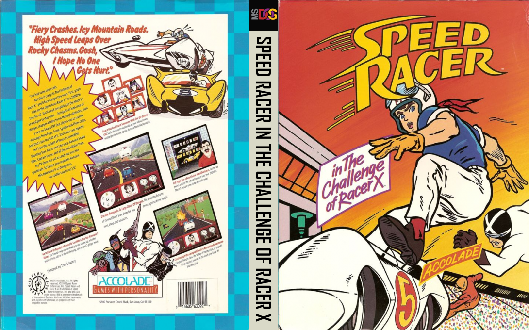 Speed Racer In The Challenge Of Racer X — box-texture (US)