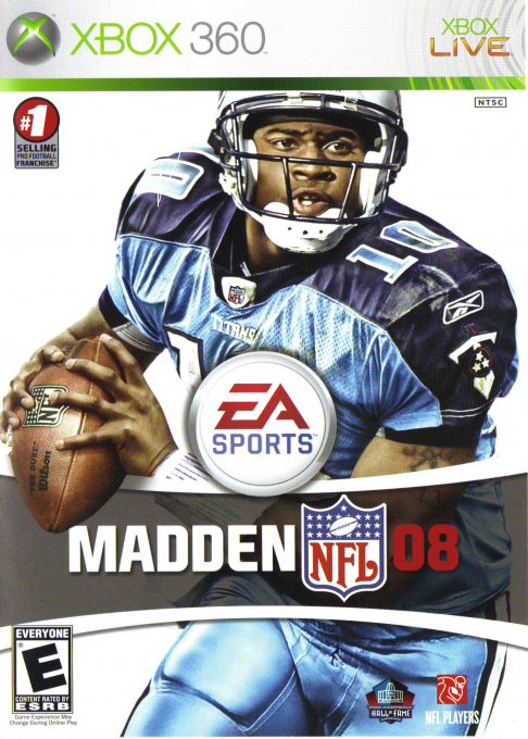 Madden NFL 08 box art