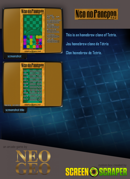 Neo No Panepon — box-2D-back (SS)