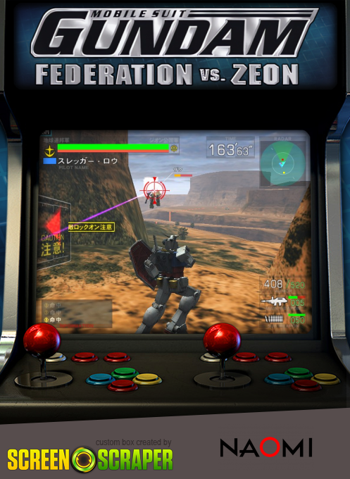 Mobile Suit Gundam: Federation Vs. Zeon box art