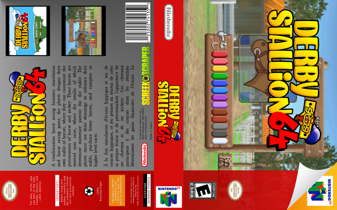 Derby Stallion 64 — box-texture (SS)