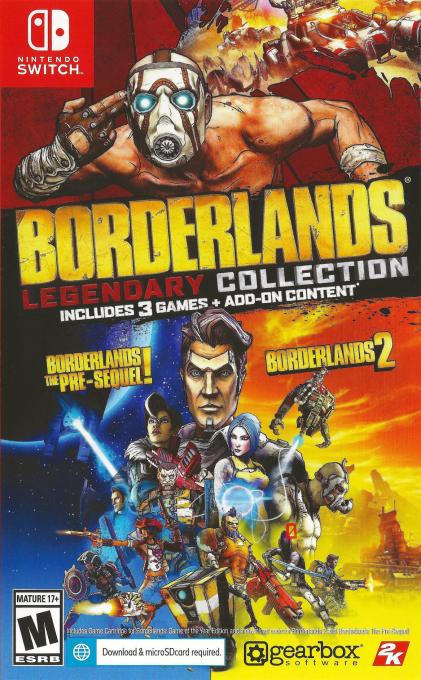 Borderlands Legendary Edition box art