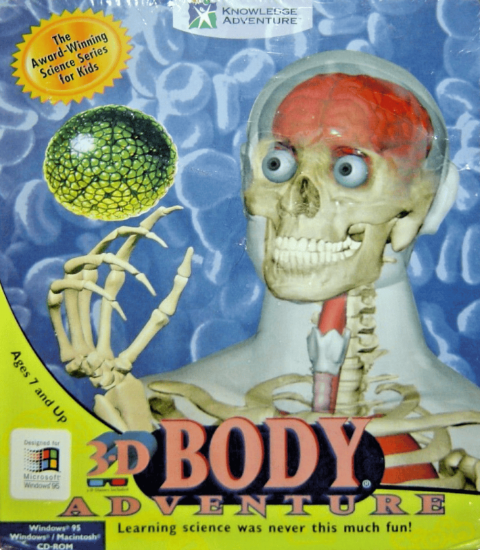 3-d Body Adventure box art