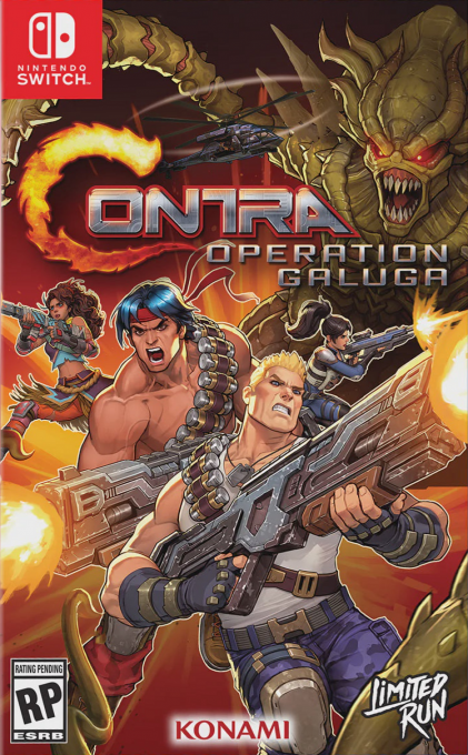 Contra: Operation Galuga box art