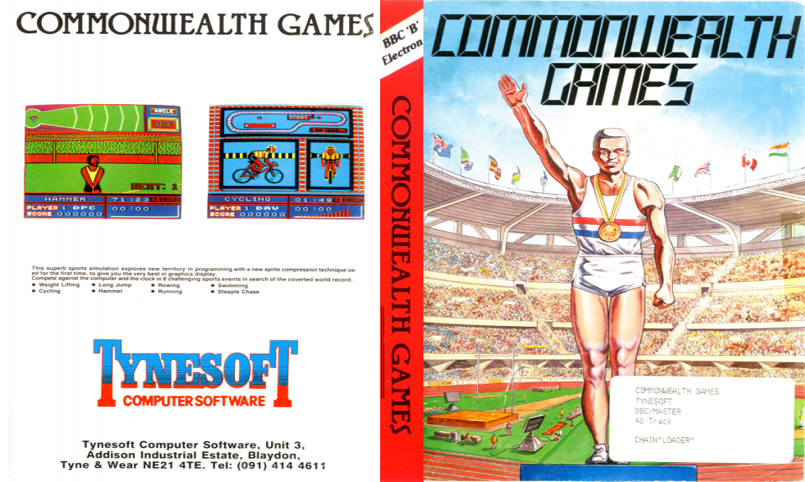 Commonwealth Games — box-texture (EU)