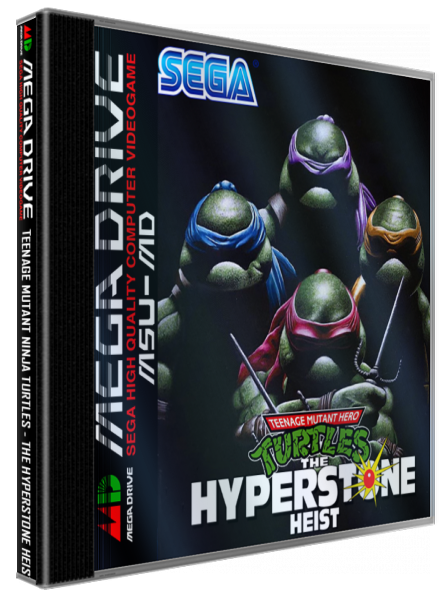Teenage Mutant Ninja Turtles : The Hyperstone Heist — box-3D (WOR)