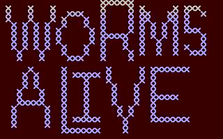 Worms Alive — sstitle (WOR)