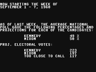 President Elect - 1984 Edition — ss (WOR)