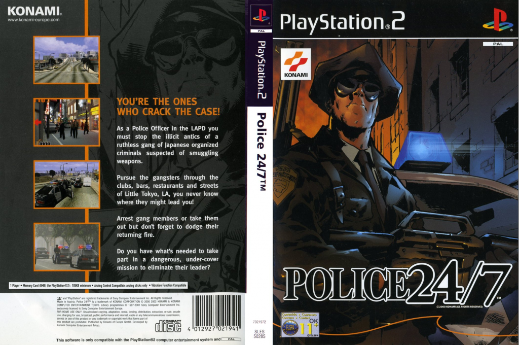 Police 24/7 — box-texture (EU)