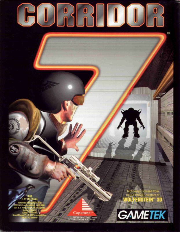 Corridor 7 - Alien Invasion — box-2D (EU)