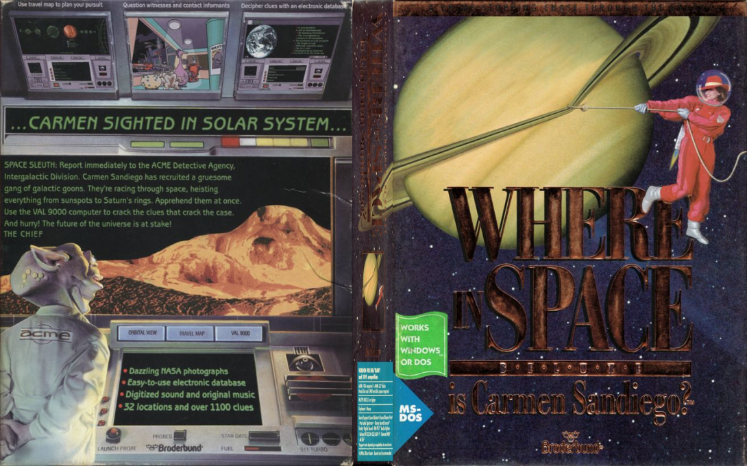Where in Space is Carmen Sandiego? — box-texture (US)