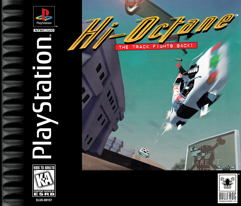 Hi-Octane - The Track Fights Back! box art