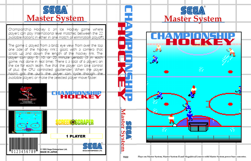 Championship Hockey — box-texture (SS)