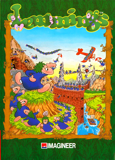 Lemmings box art