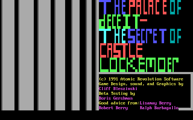 Palace Of Deceit : The Secret Of Castle Lockemoer, The — sstitle (WOR)