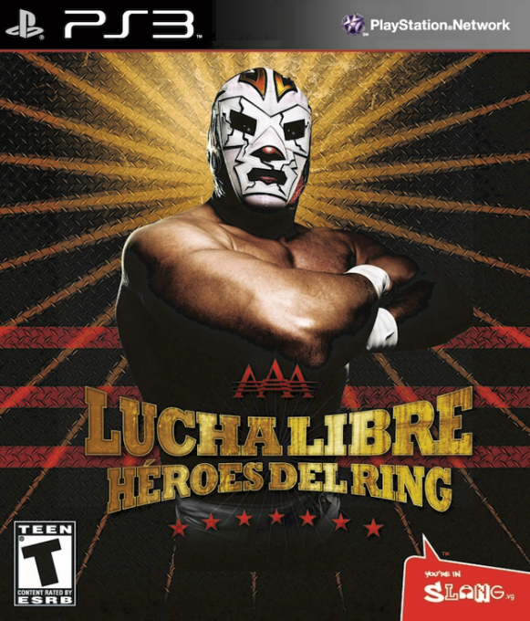 Lucha Libre AAA - Heroes del Ring box art