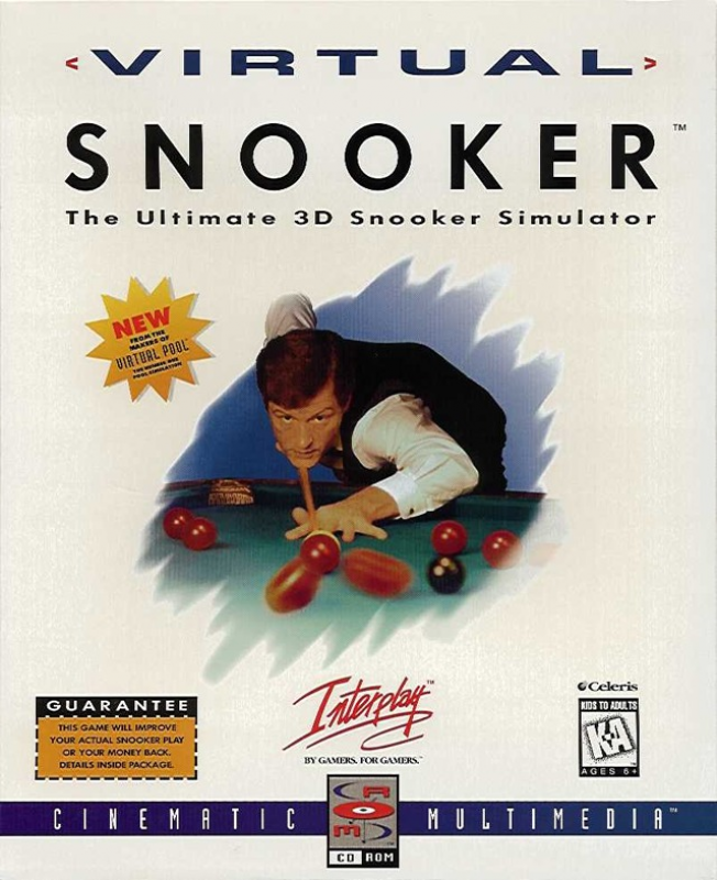 Virtual Snooker box art