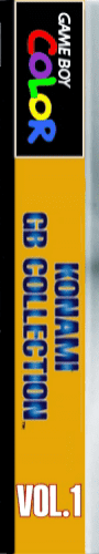Konami GB Collection Vol.1 — box-2D-side (EU)
