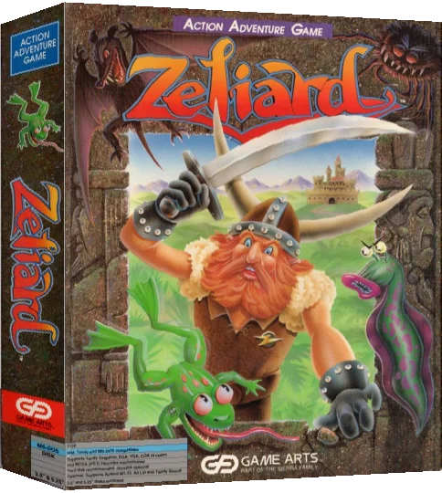 Zeliard — box-3D (US)