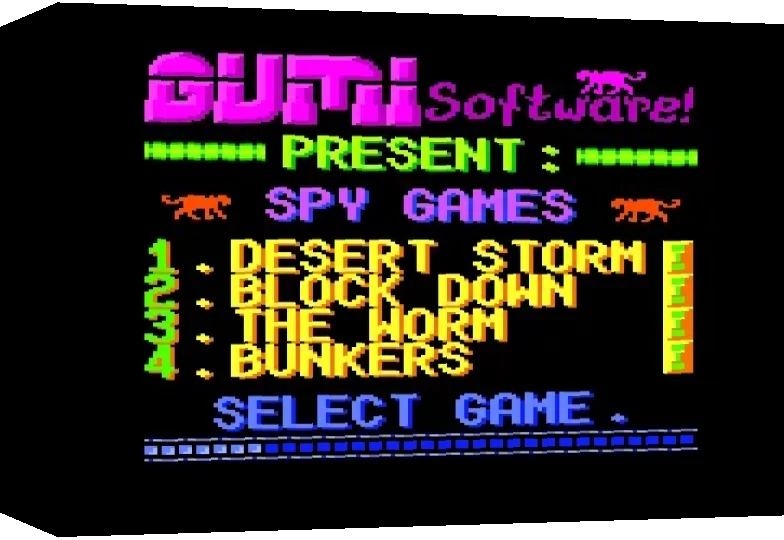 Spy Games — box-3D (WOR)