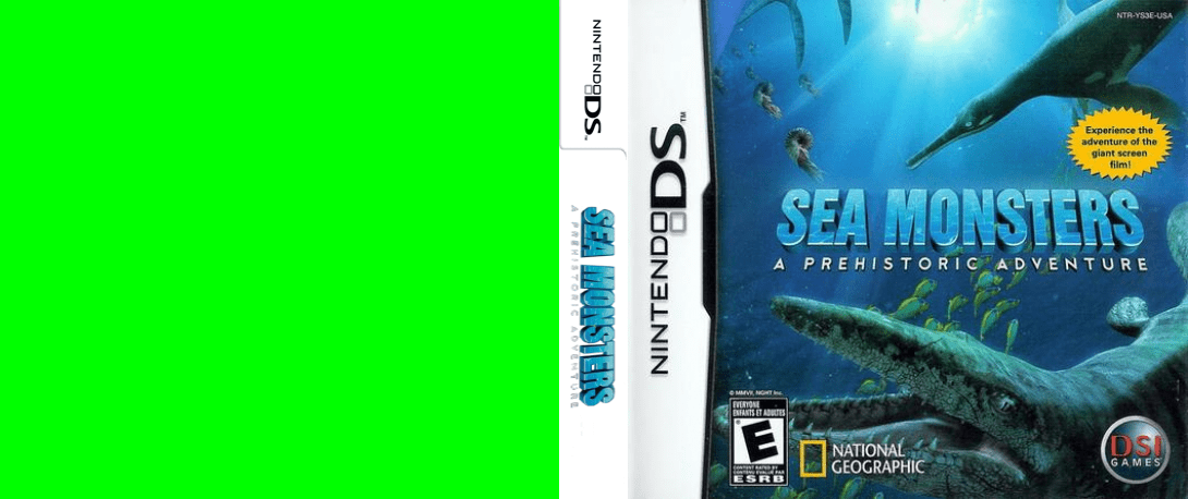 Sea Monsters - A Prehistoric Adventure — box-texture (US)