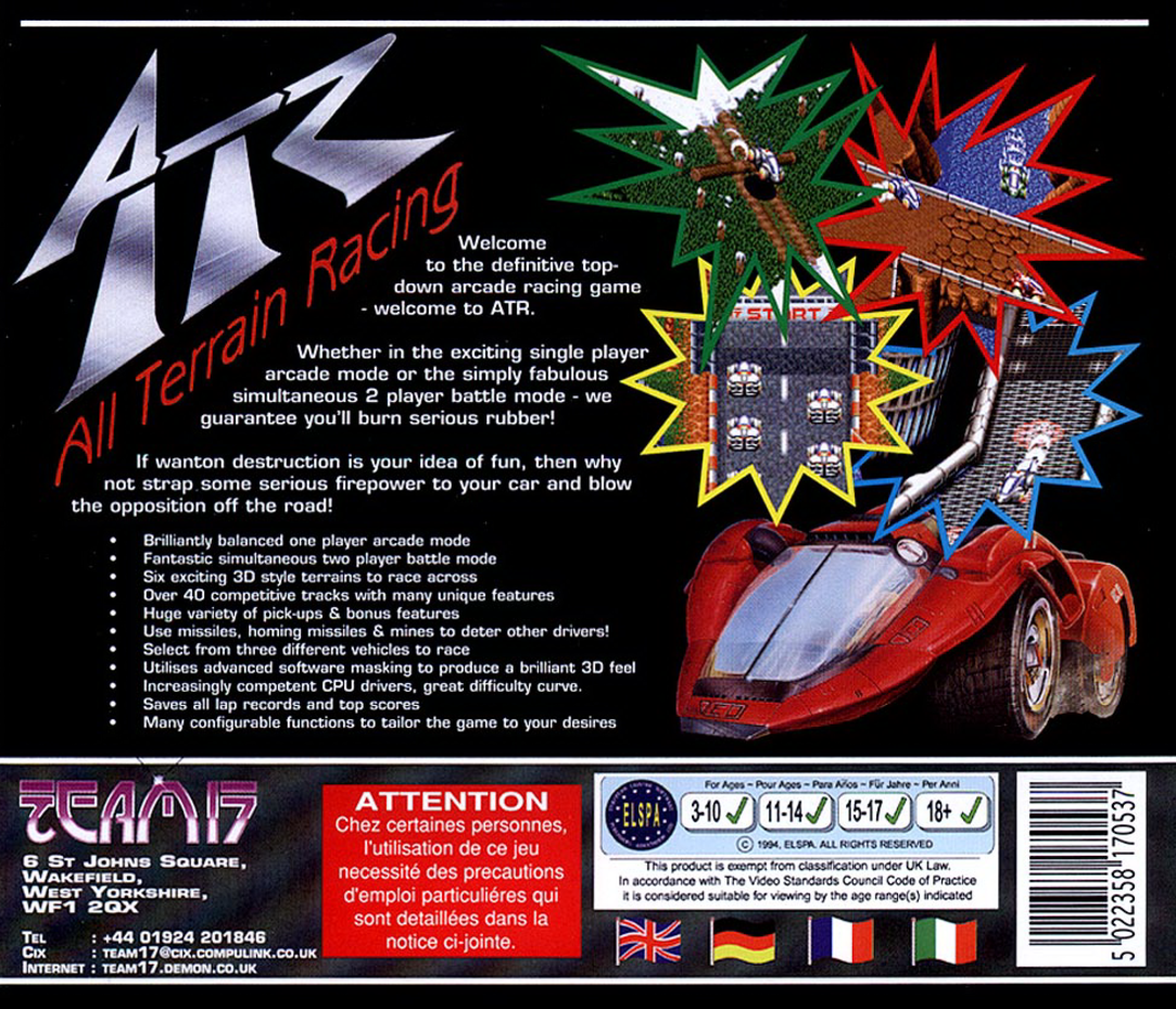 ATR - All Terrain Racing — box-2D-back (WOR)