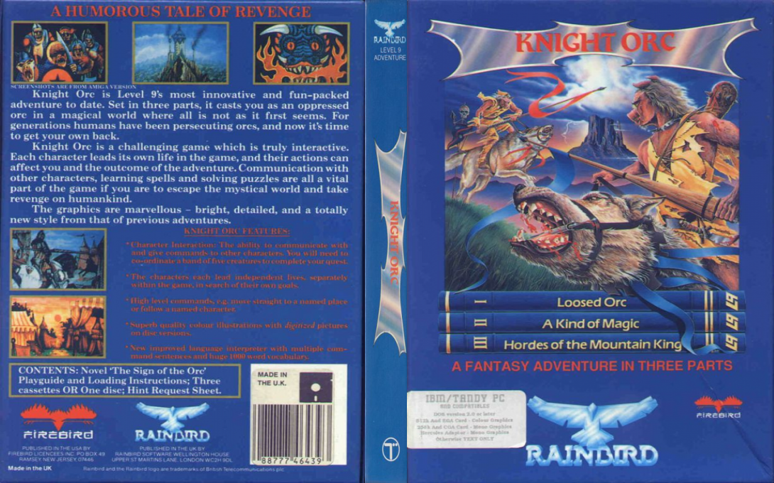 Knight Orc — box-texture (US)