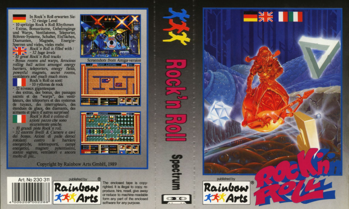 Rock 'n Roll — box-texture (EU)