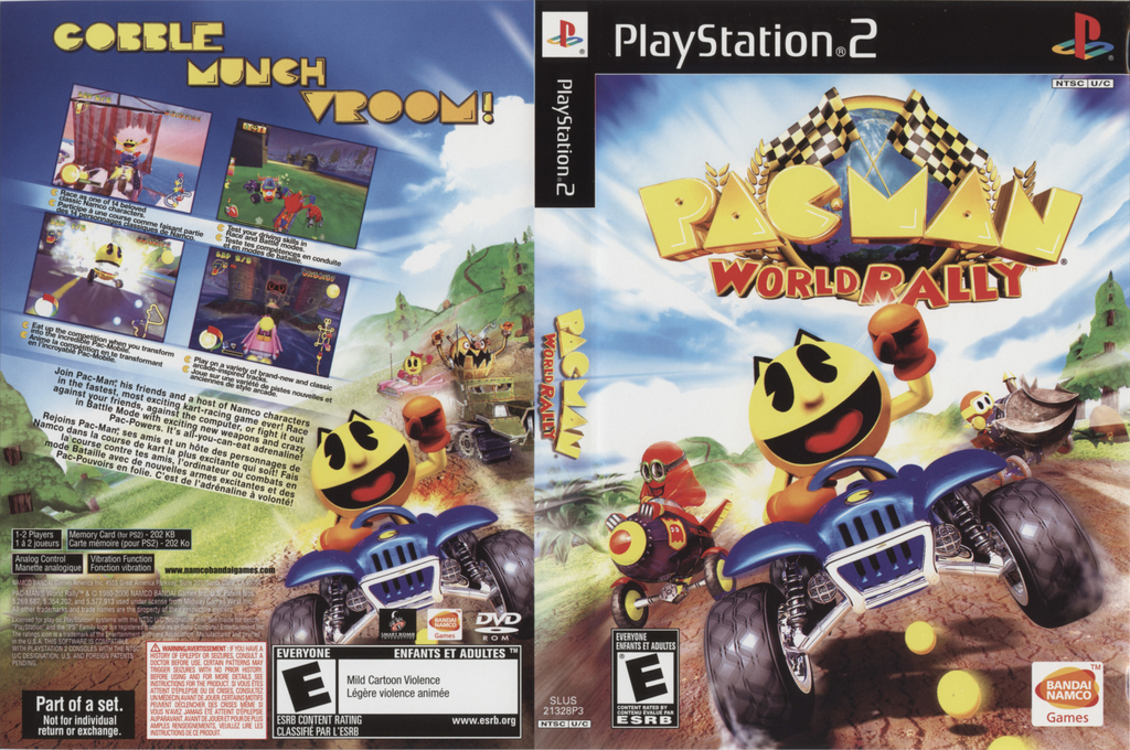 Pac-man Rally — box-texture (US)