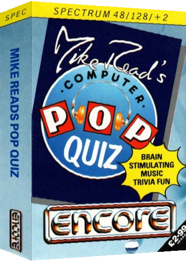 Mike Read's Pop Quiz — box-3D (EU)
