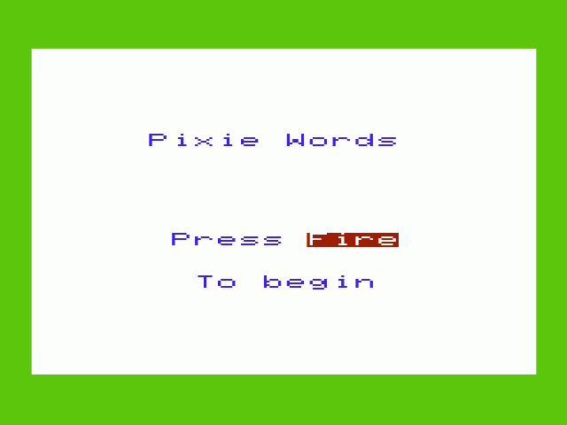 Pixie Words — sstitle (WOR)