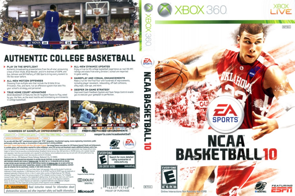 NCAA Basketball 10 — box-texture (US)