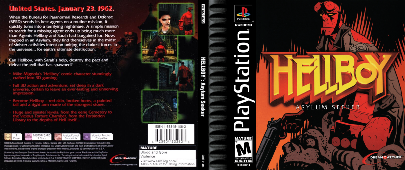 Hellboy - Asylum Seeker — box-texture (US)