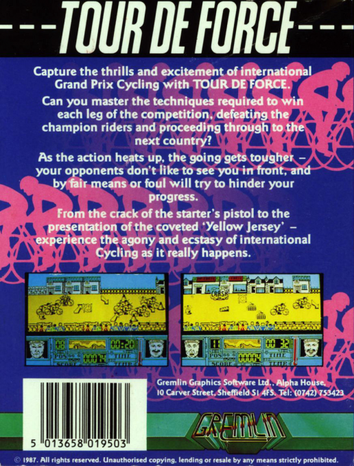 Tour De Force — box-2D-back (EU)