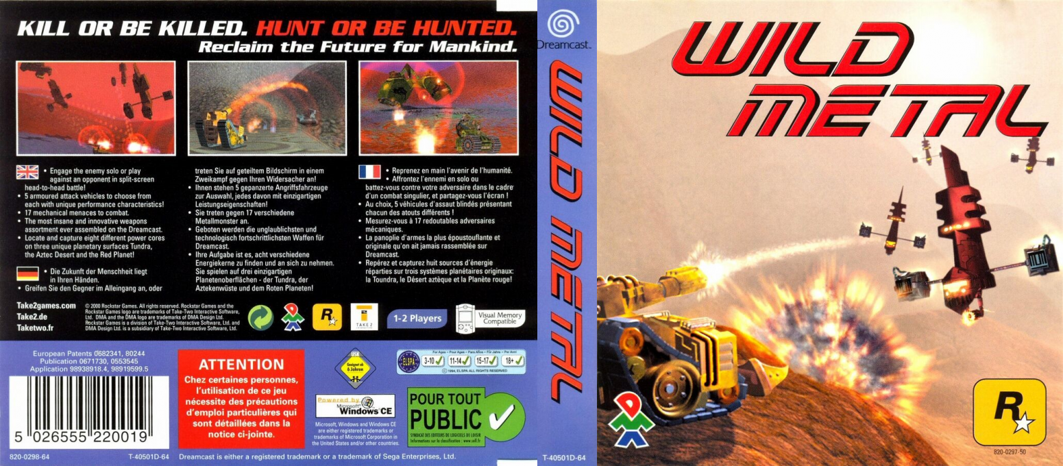 Wild Metal — box-texture (EU)