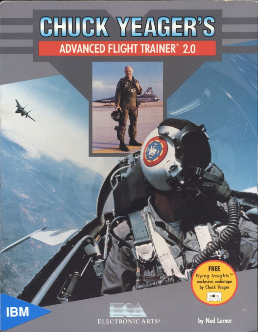 Chuck Yeager's Advanced Flight Trainer 2.0 box art