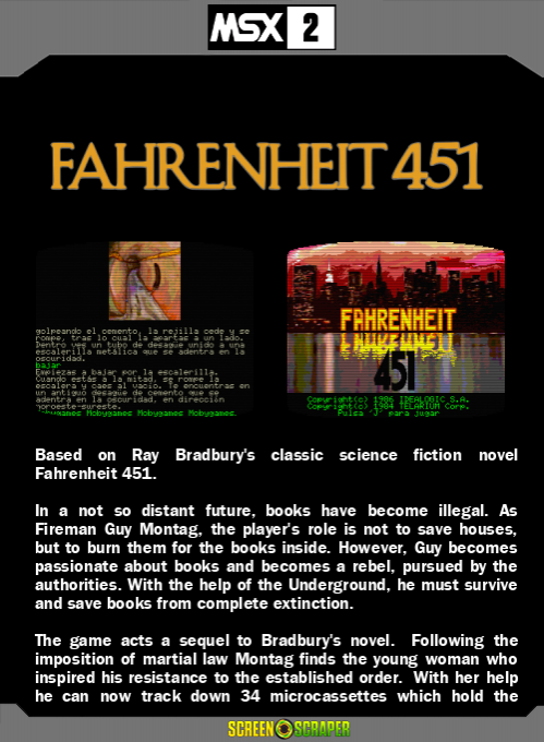 Fahrenheit 451 — box-2D-back (SS)