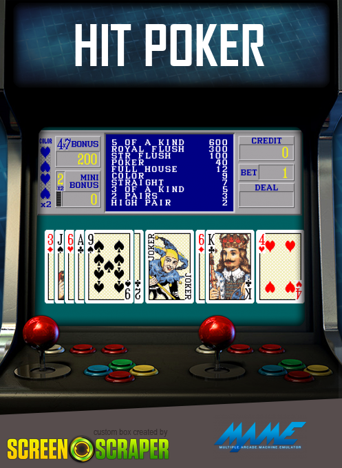 Hit Poker box art