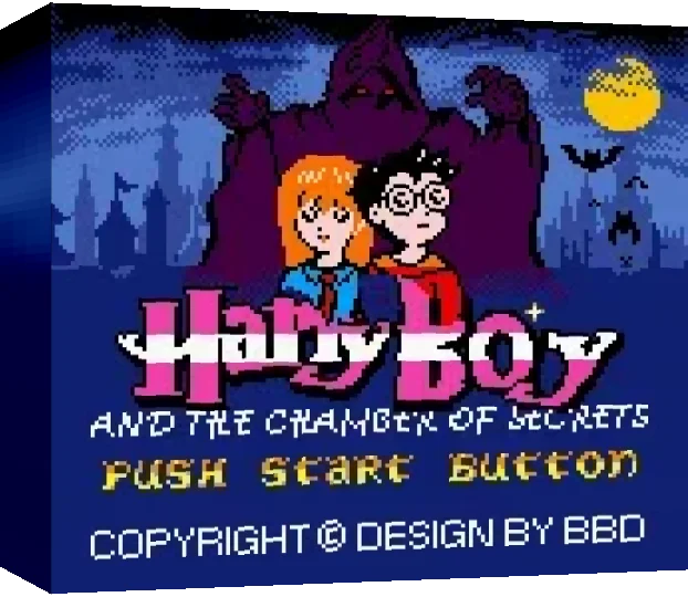Second Edition Harry Boy, The - The Secret of the Chamber of Secrets — box-3D (US)