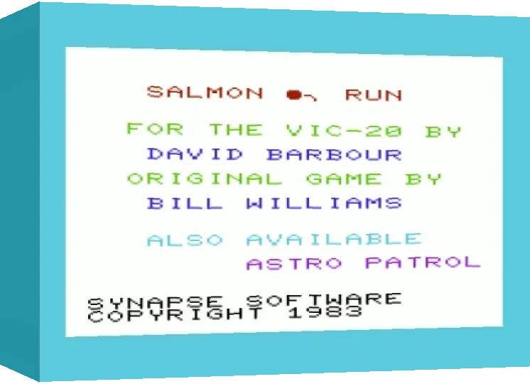 Salmon Run — box-3D (WOR)